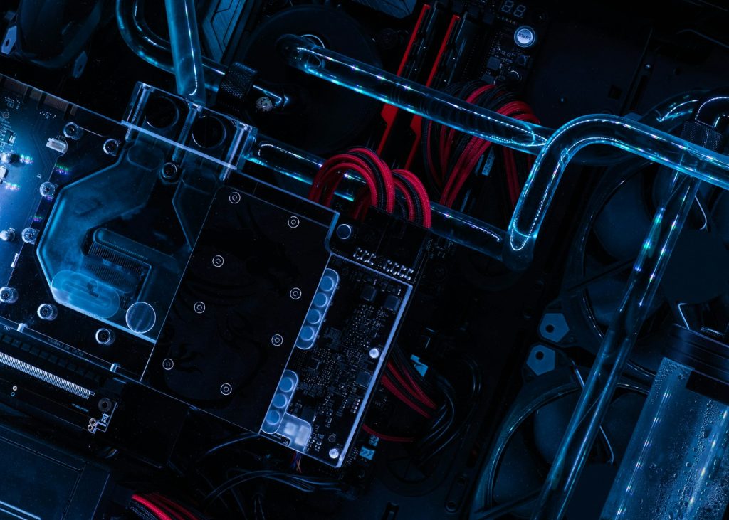 black circuit board